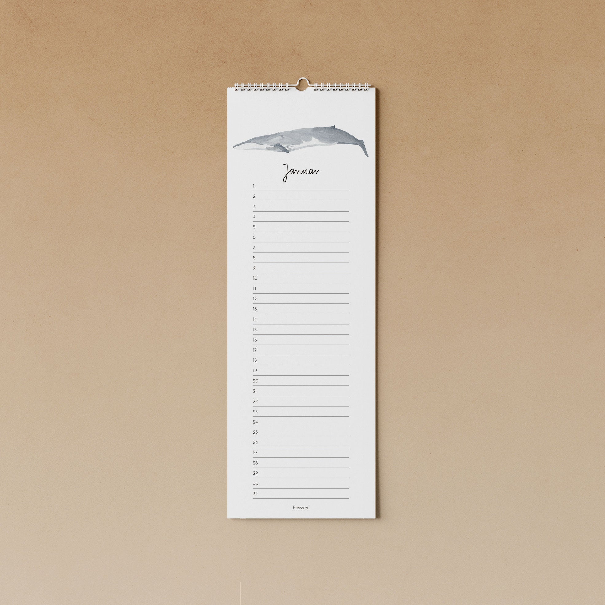 Wale | immerwährender Kalender