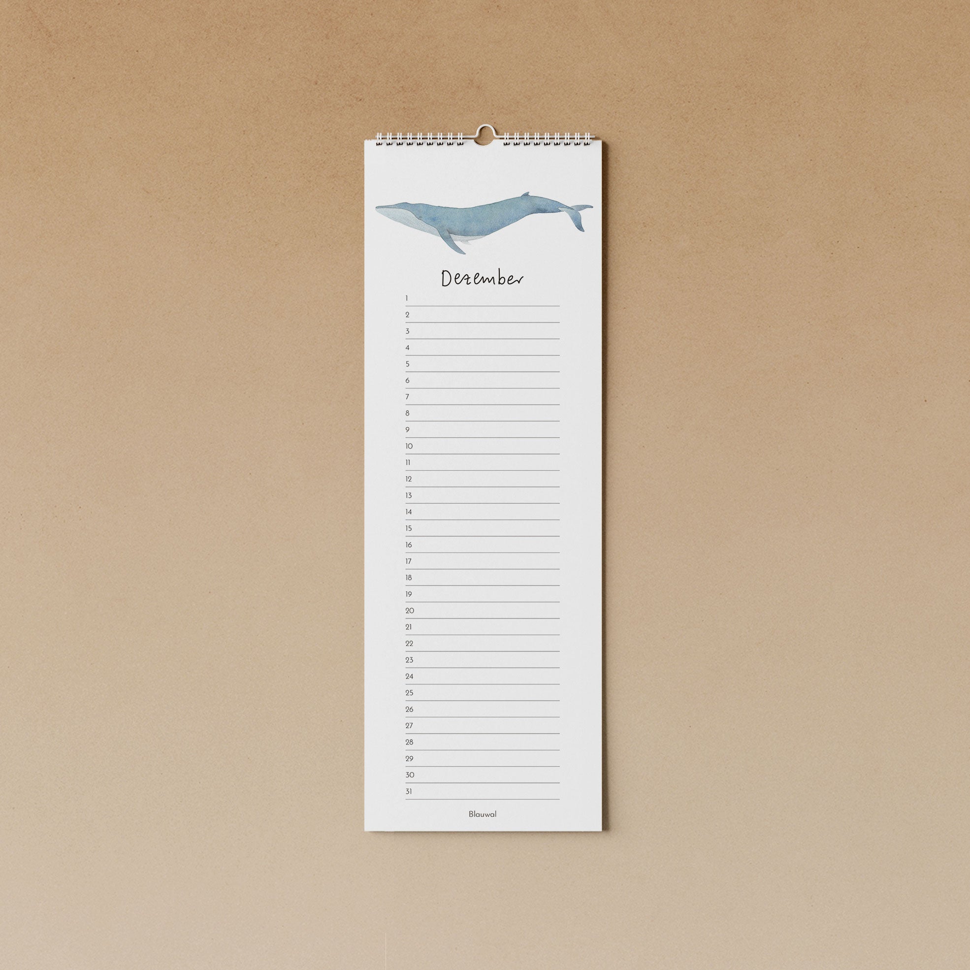 Wale | immerwährender Kalender