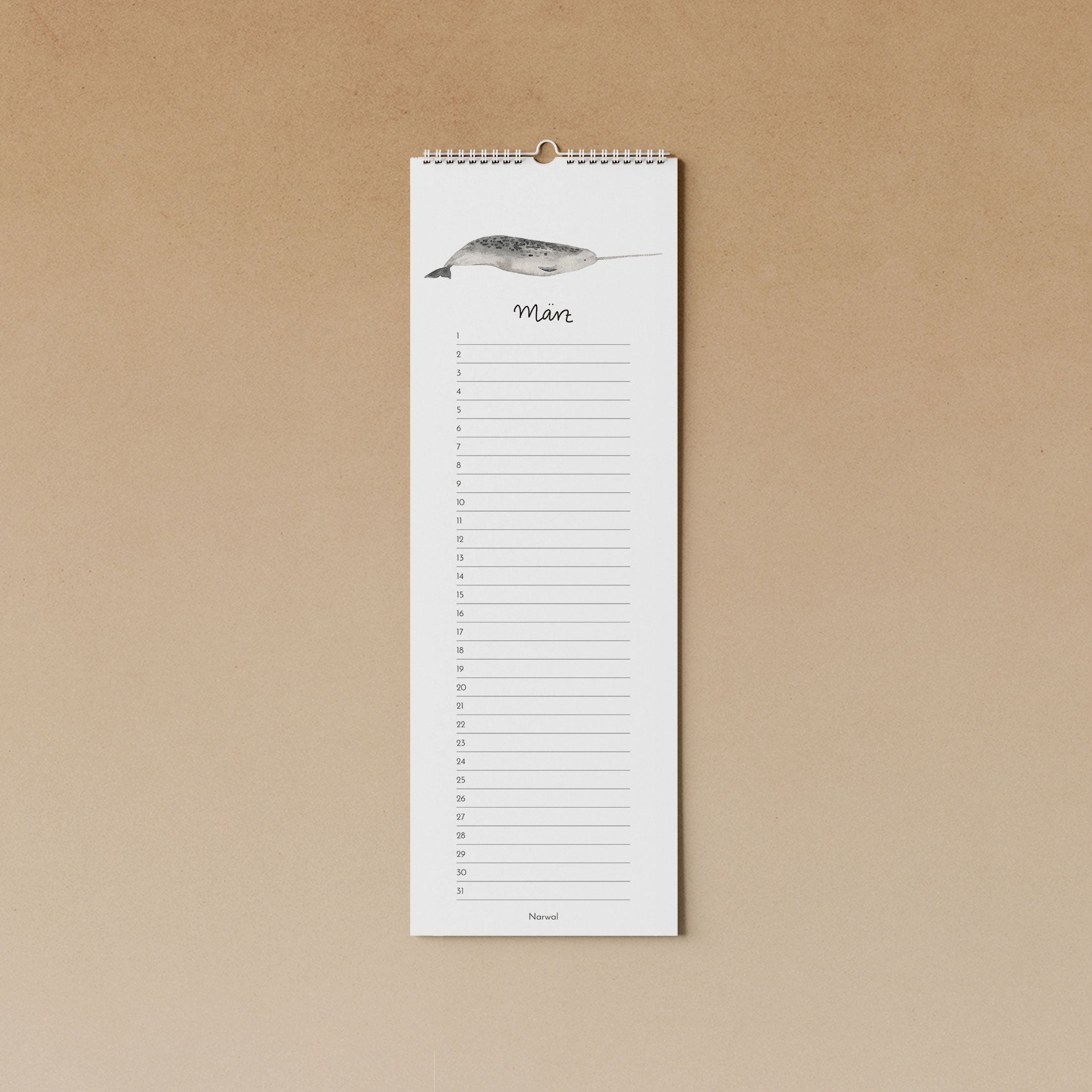 Wale | immerwährender Kalender