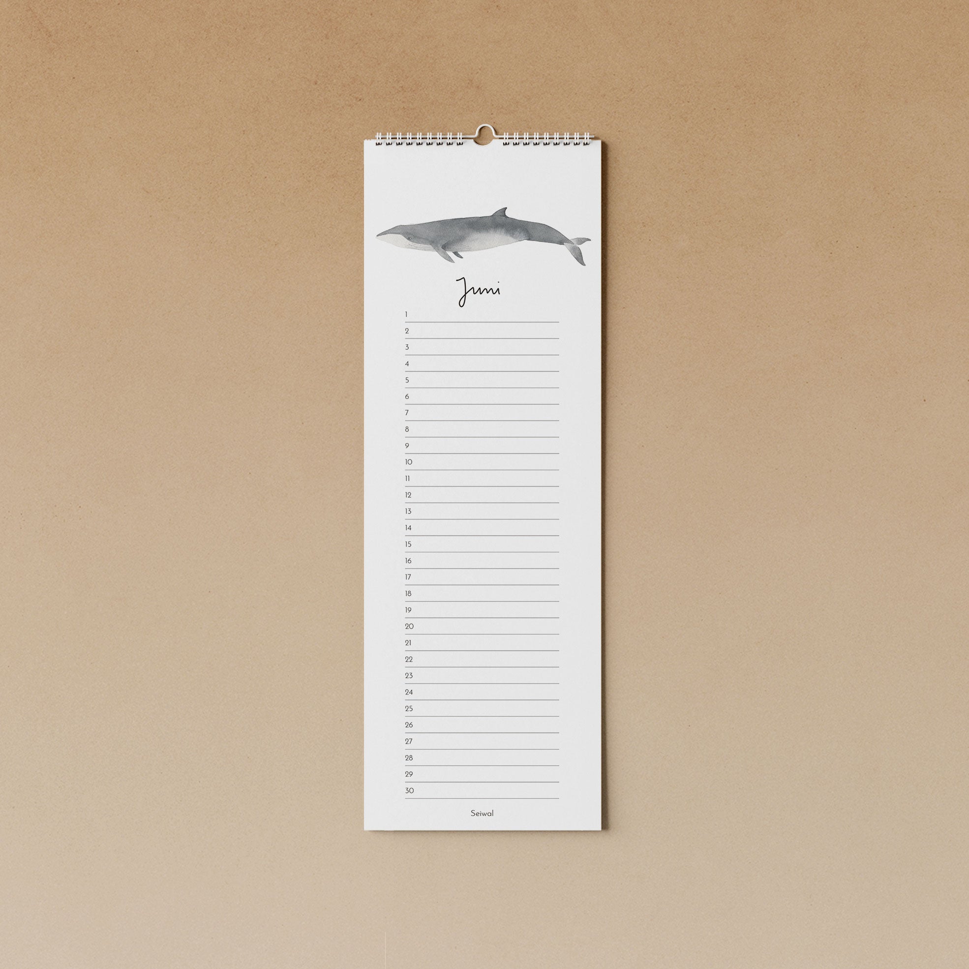 Wale | immerwährender Kalender