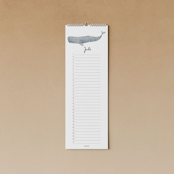 Wale | immerwährender Kalender