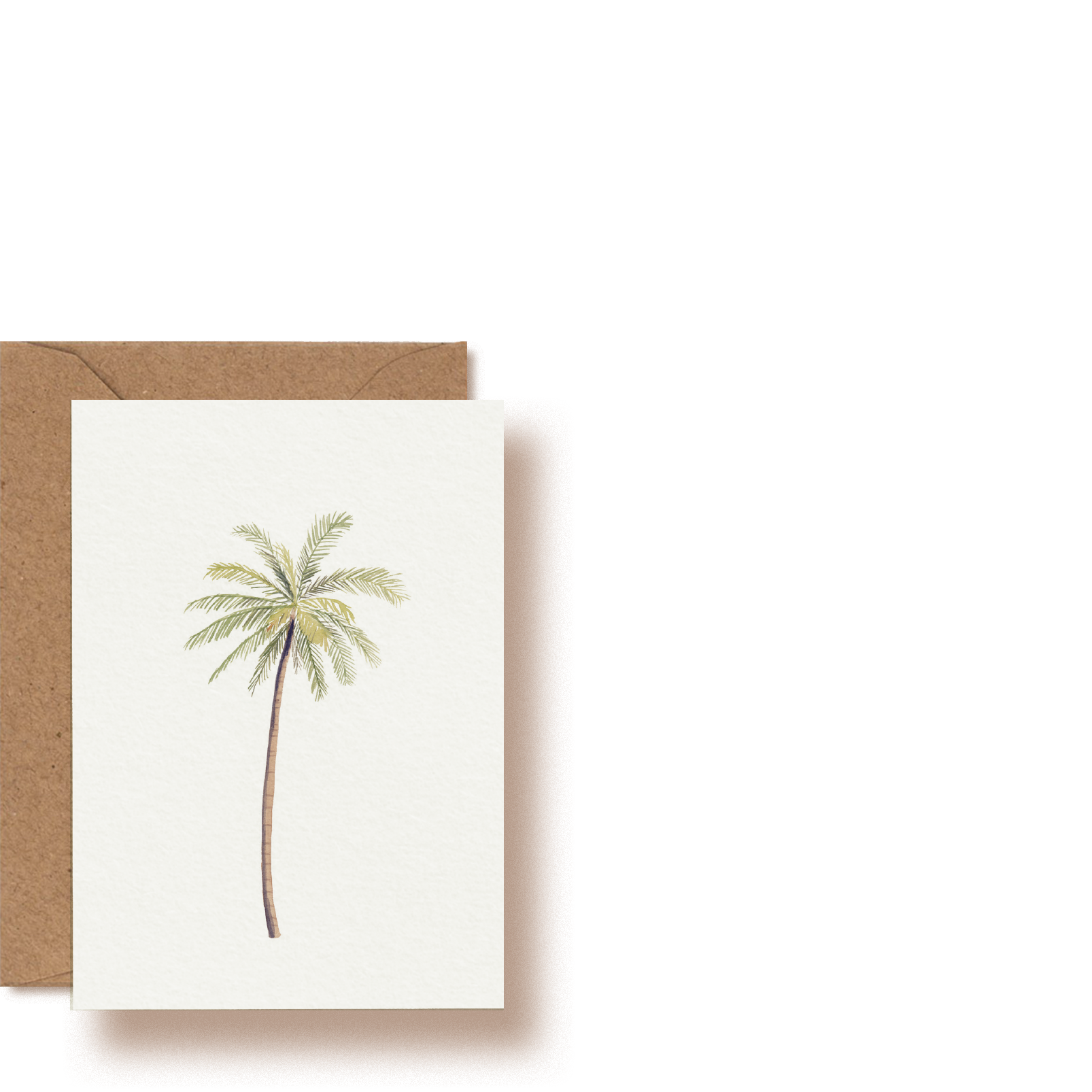 Palme | Mini-Grußkarte