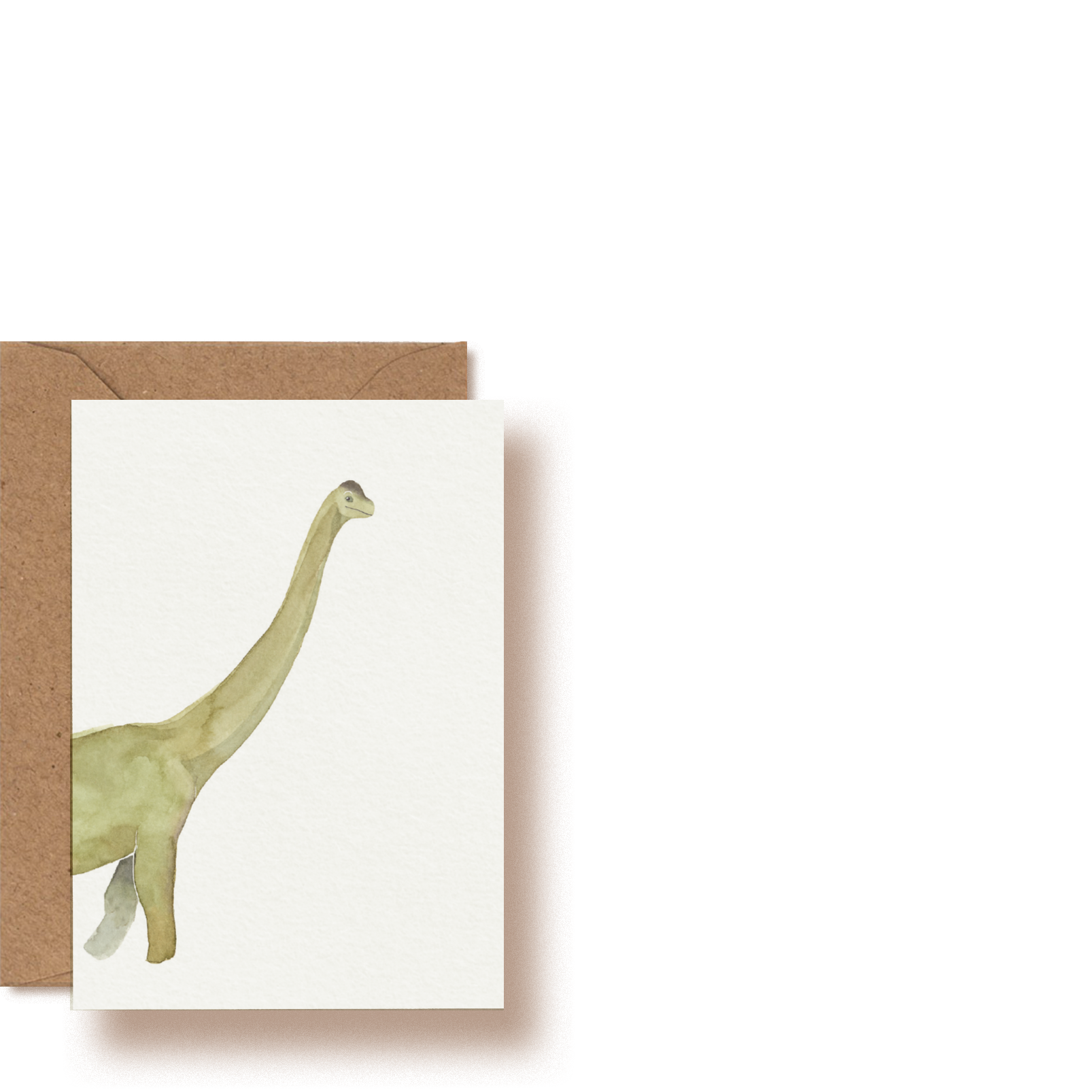 Brachiosaurus | Mini-Grußkarte