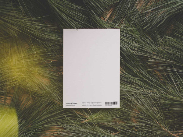 Schwanzmeise | Postkarte