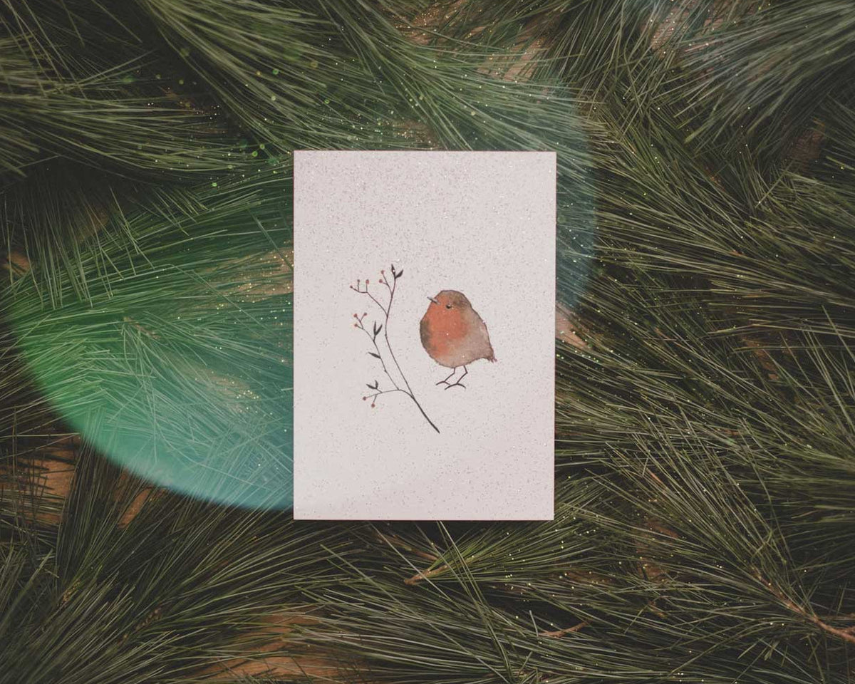 Weihnachten Set 2 | Kartenset bestehend aus 5 Weihnachtskarten