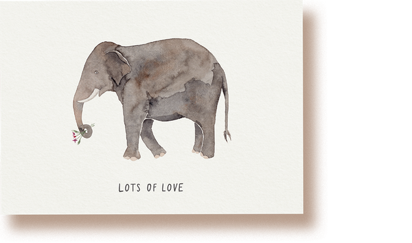 Elephant Celebration | Postkarte