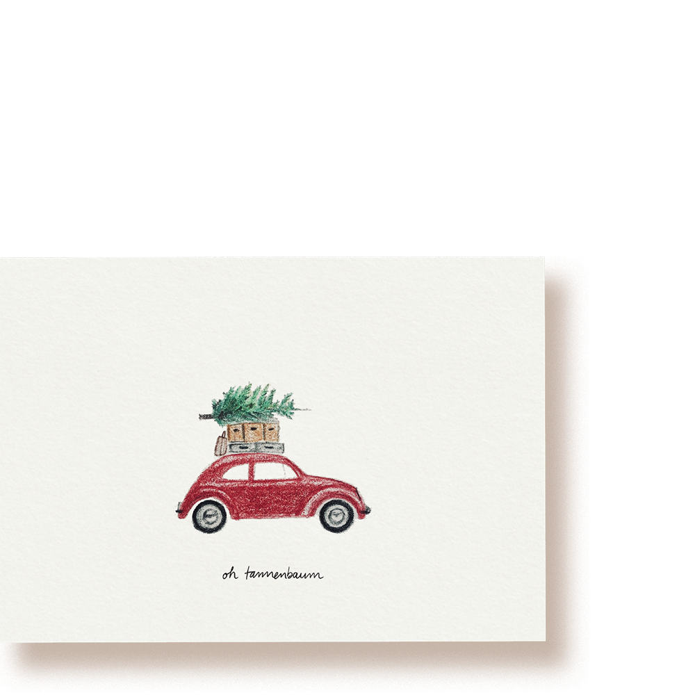 Oh Tannenbaum beetle | Postkarte
