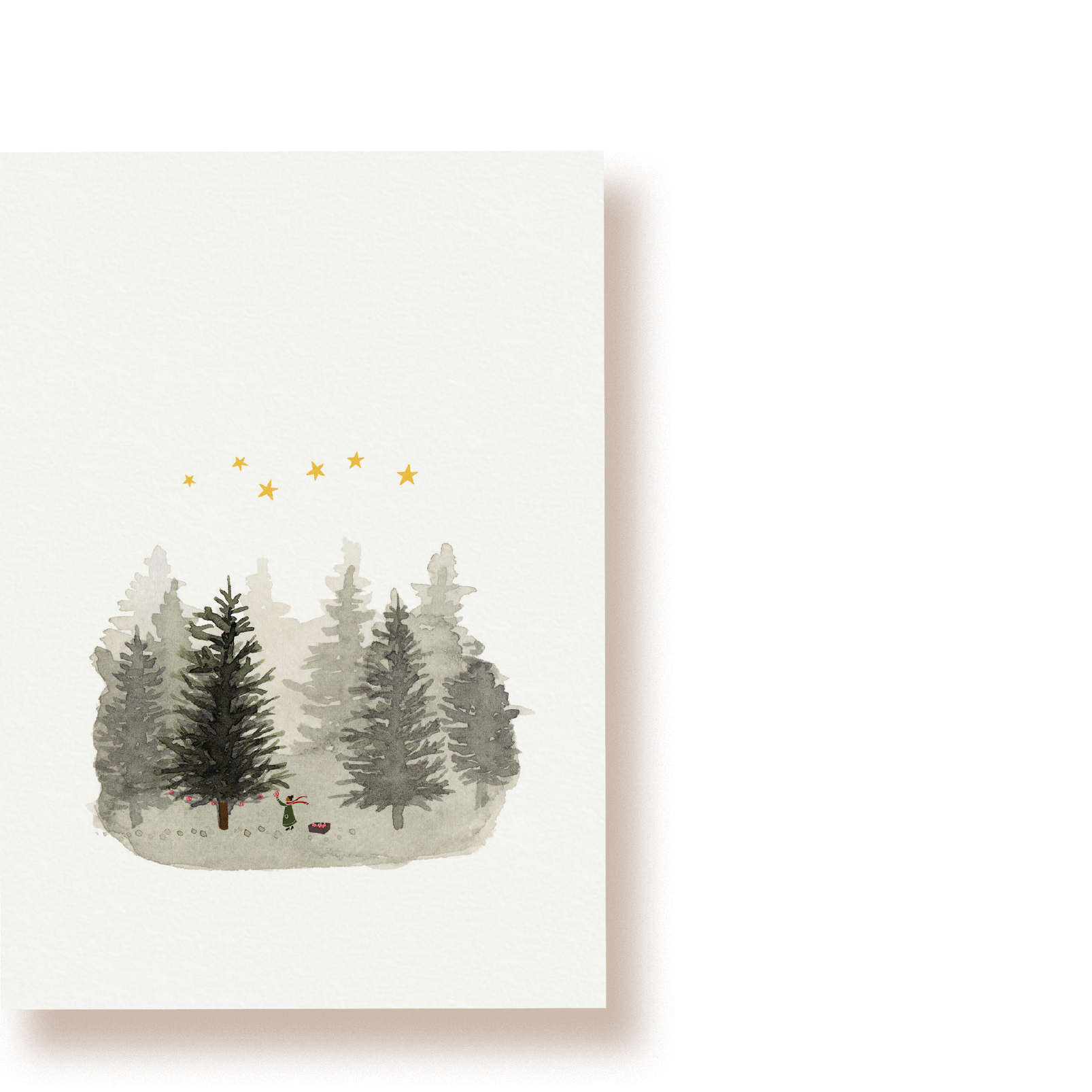 Tannenwald | Postkarte