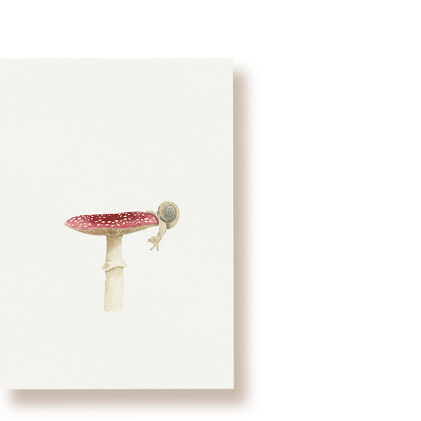 Glückspilz | Postkarte