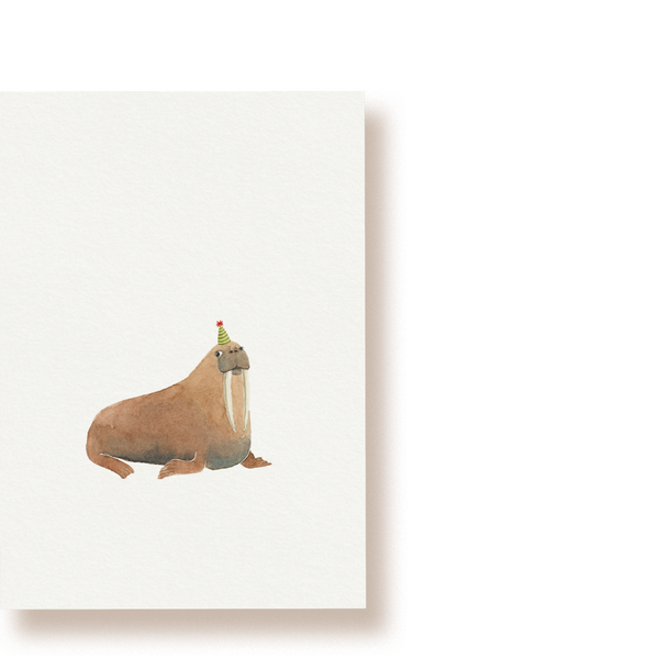 Walross  | Postkarte