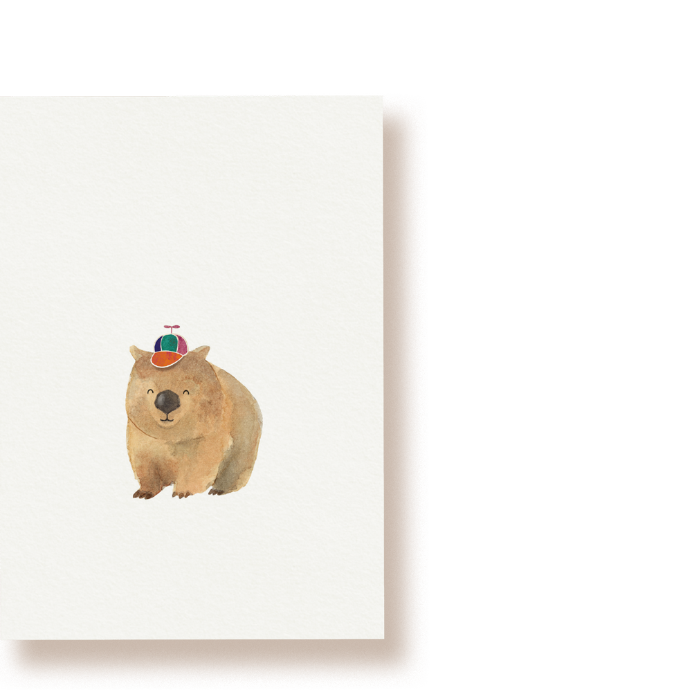 Wombat | Postkarte