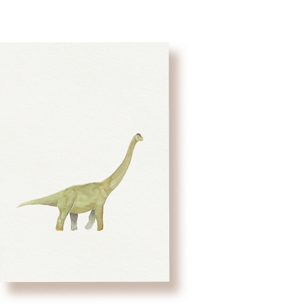 Brachiosaurus | Postkarte
