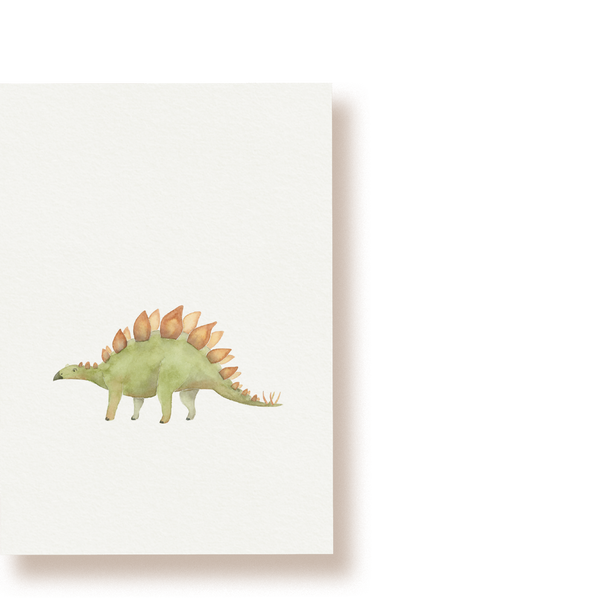 Stegosaurus | Postkarte