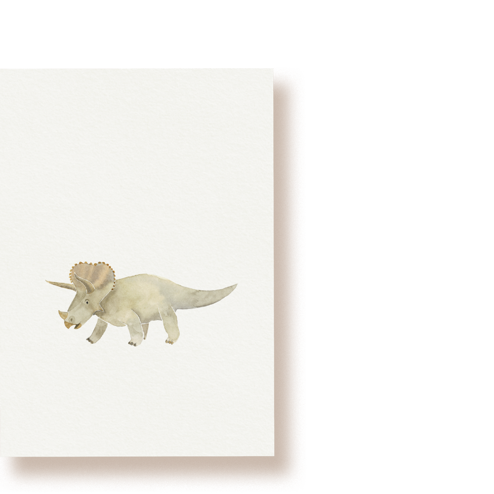 Triceratops | Postkarte