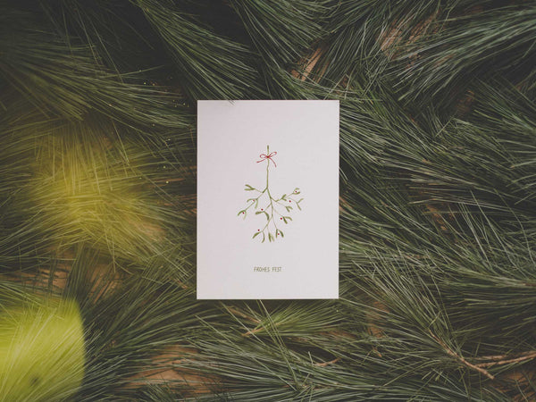 Weihnachten Set 2 | Kartenset bestehend aus 5 Weihnachtskarten