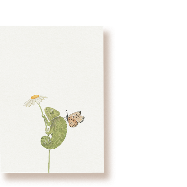 Chamäleon | Postkarte