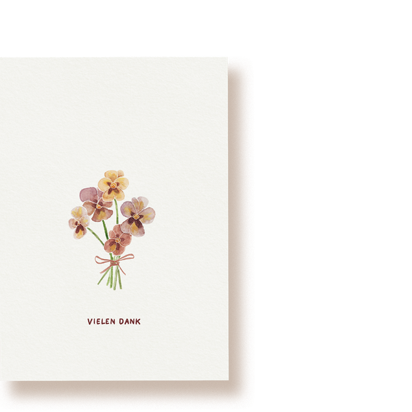 Stiefmütterchen | Postkarte