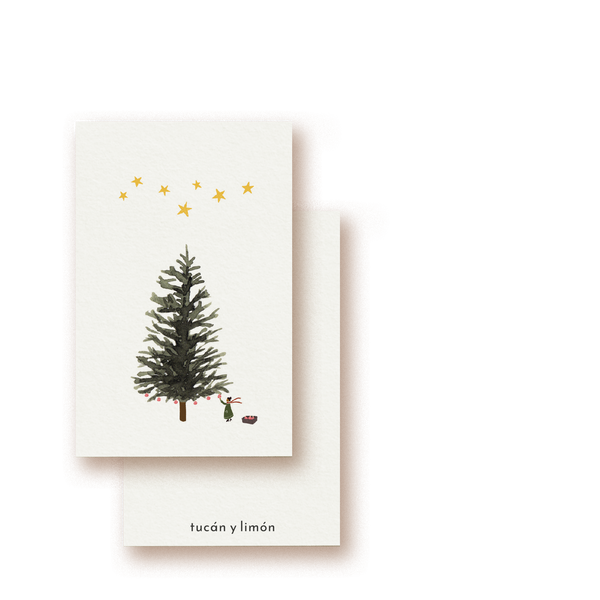 Tannenbaum Geschenkkarte tiny card