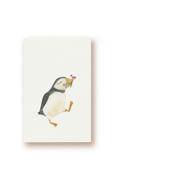 Papageientaucher Geschenkkarte tiny card
