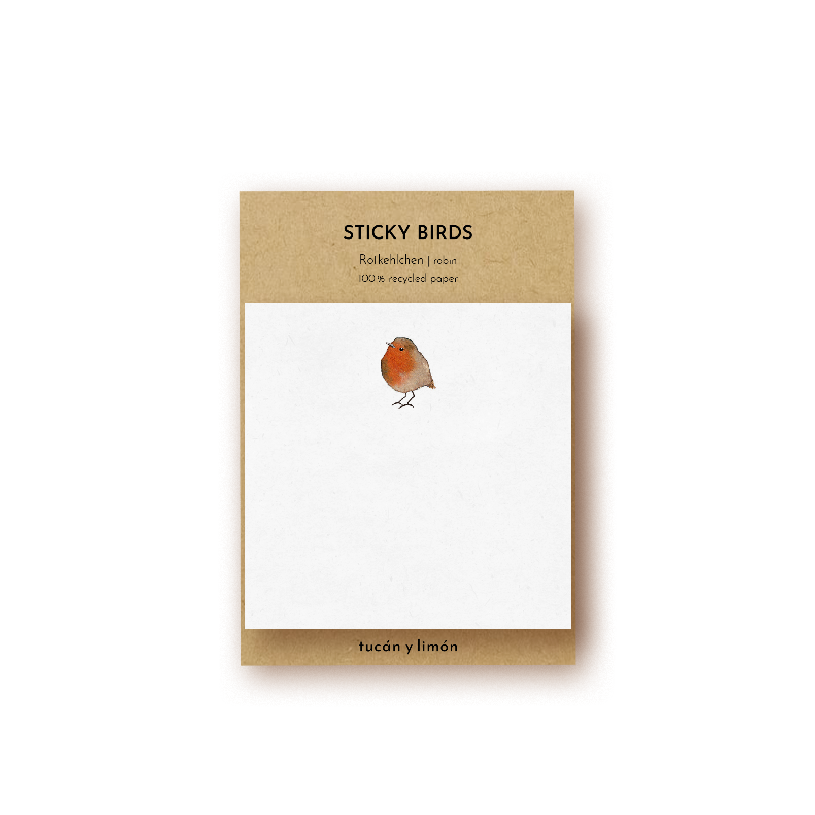 Sticky Birds | Rotkehlchen – christina cabrales | tucán y limón