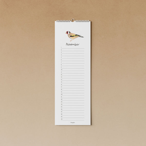 Gartenvögel | immerwährender Kalender