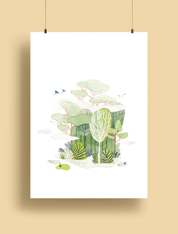 Regenwald | Print A5